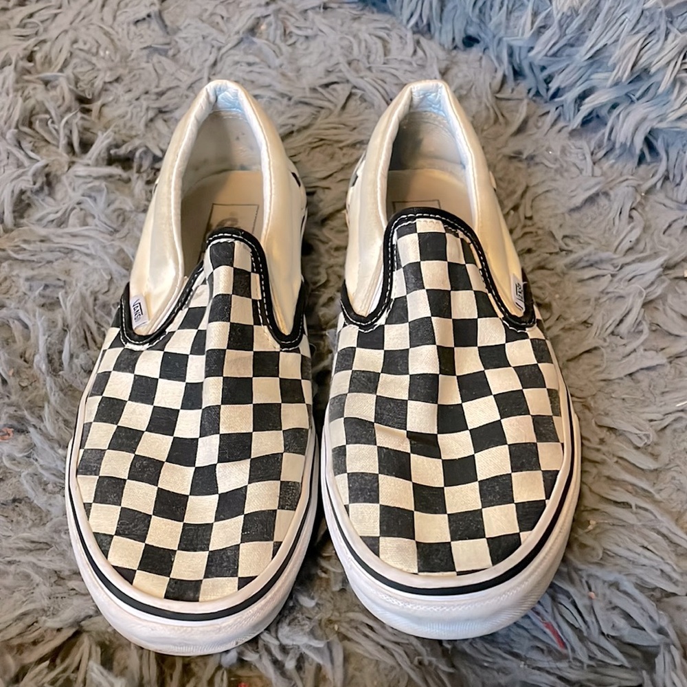 Checkered vans